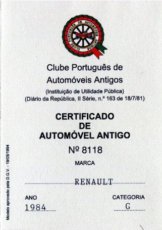R5 GTL Laureate - Certificado